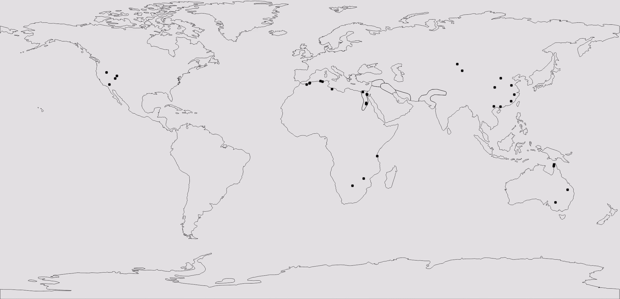 Clay clumps ore hotspot distribution map